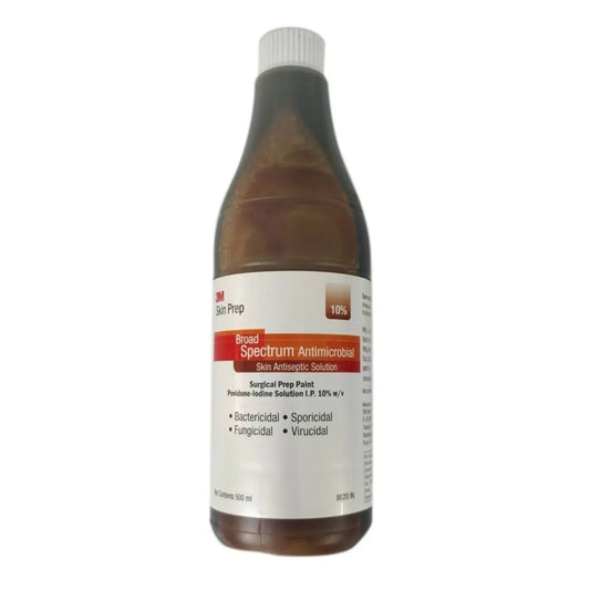 3M PVP Skin Prep Solution – Betadine 10% (500 mL)