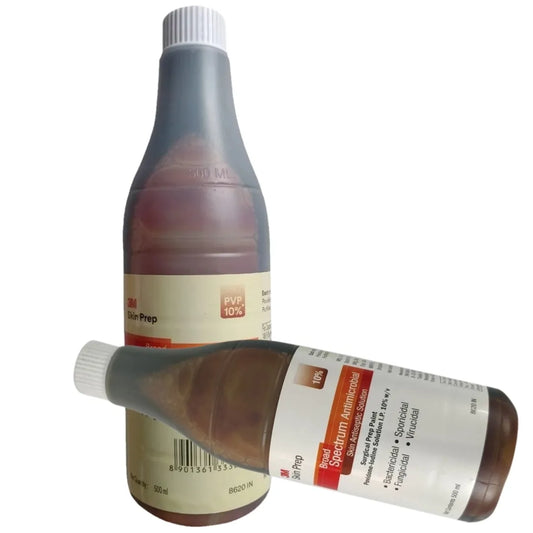 3M PVP Skin Prep Solution – Betadine 10% (500 mL)