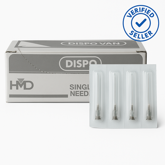 Dispovan 22G x 1" Needle –Pack of 100 (Sterile, Single-Use)