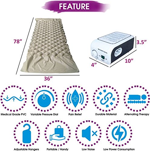 Naulakha Anti-Bedsore Air Mattress with Pump – Medical Air Bed