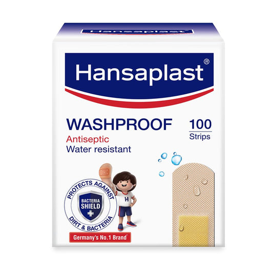 Hansaplast Washproof Bandages – 100 Pcs