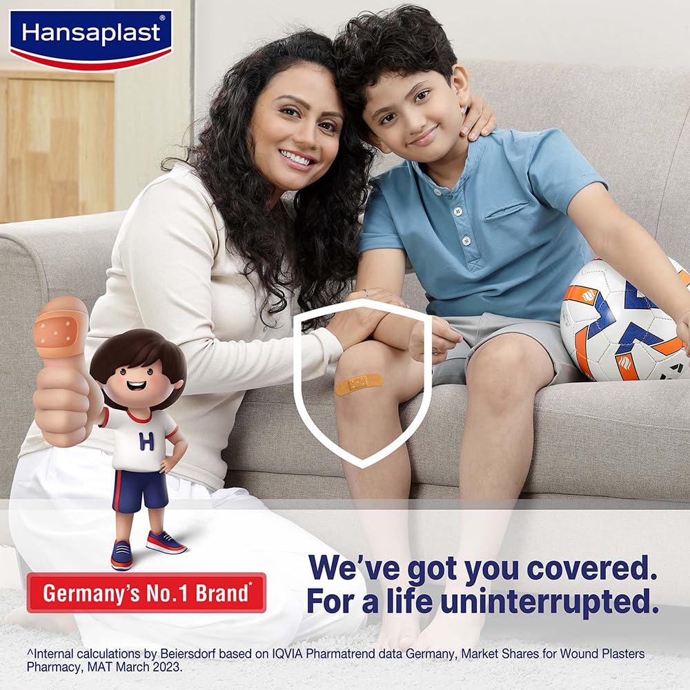 Hansaplast Regular Bandages – 100 Pcs