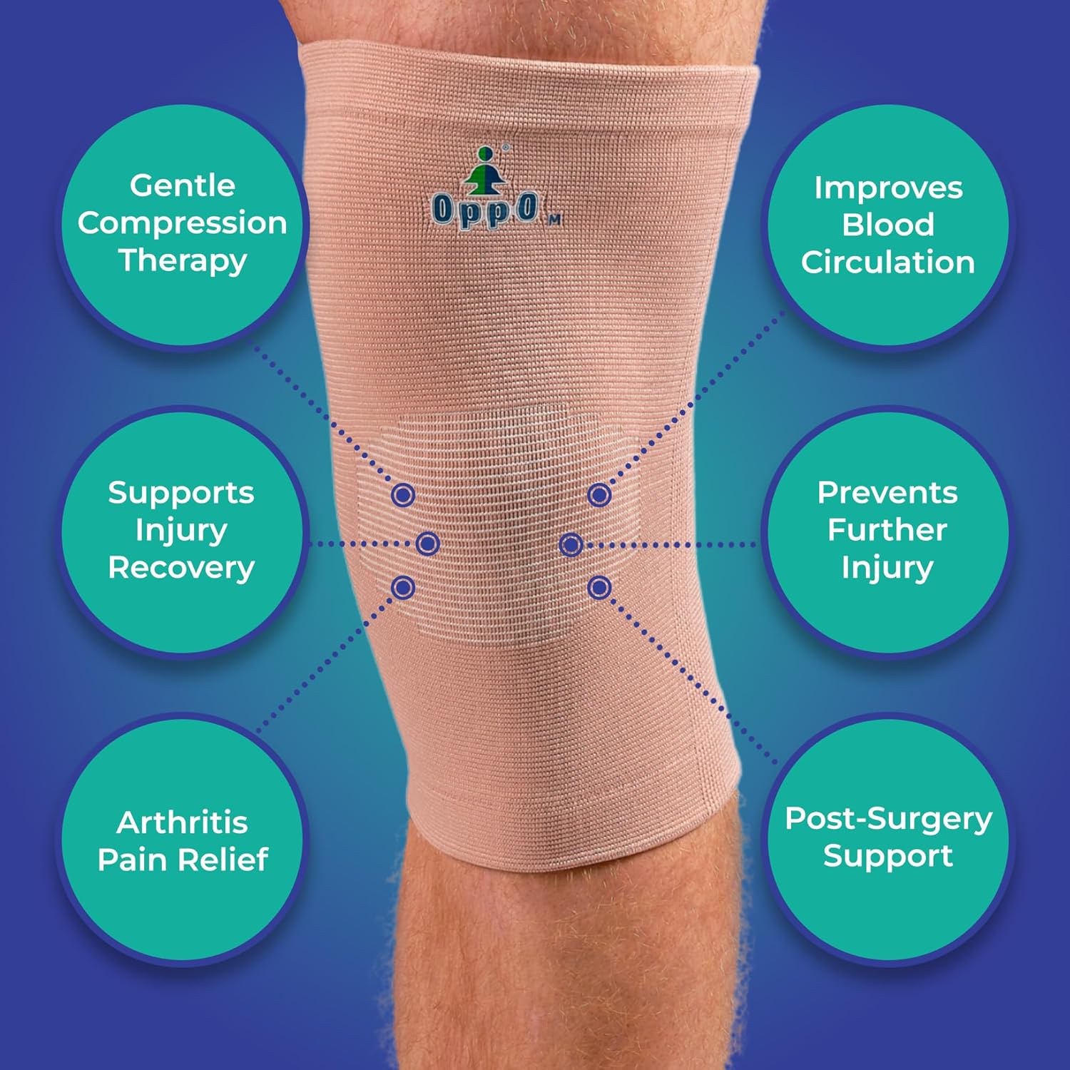 Oppo Elastic Knee Support