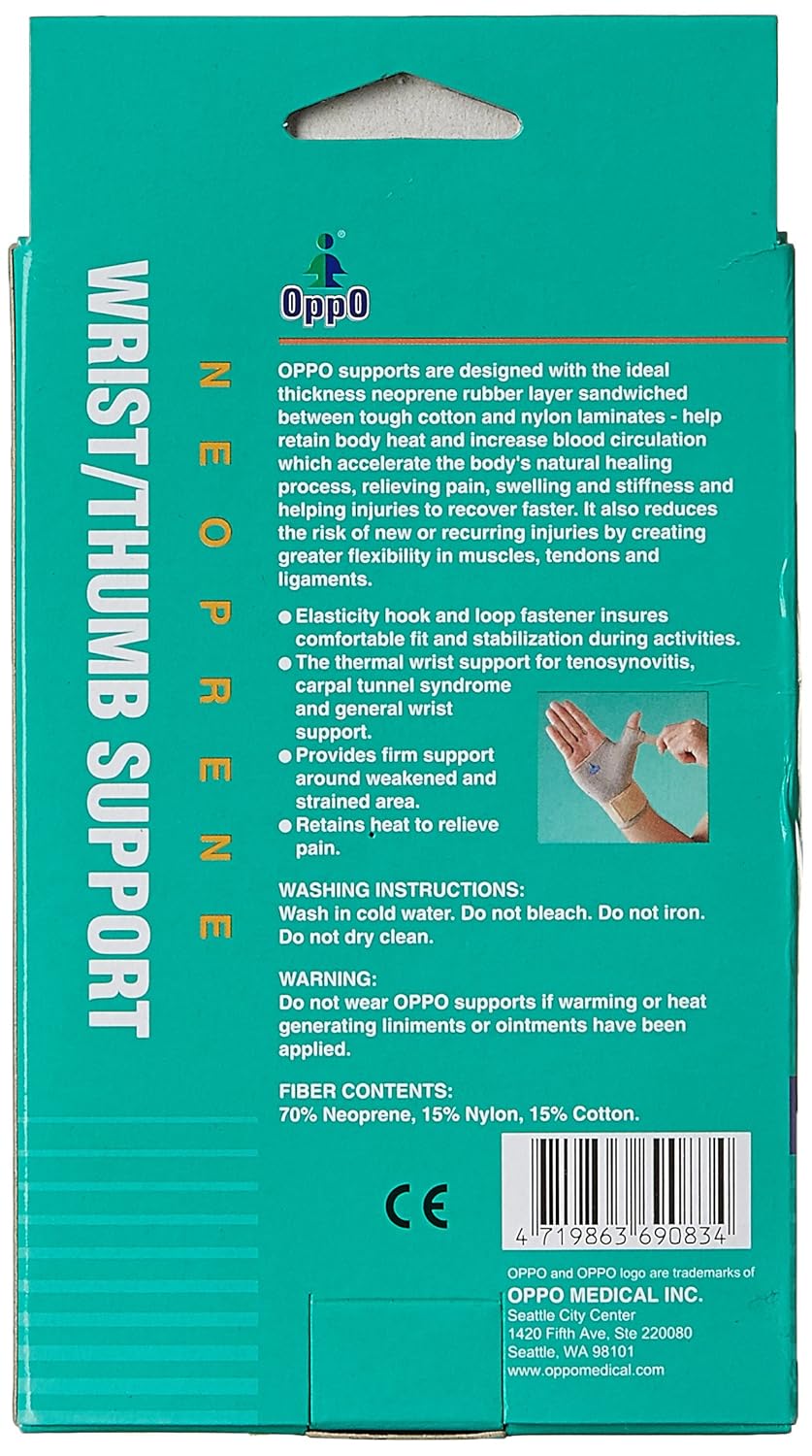 Oppo 1084 Wrist Thumb Support - Joint Stabilization
