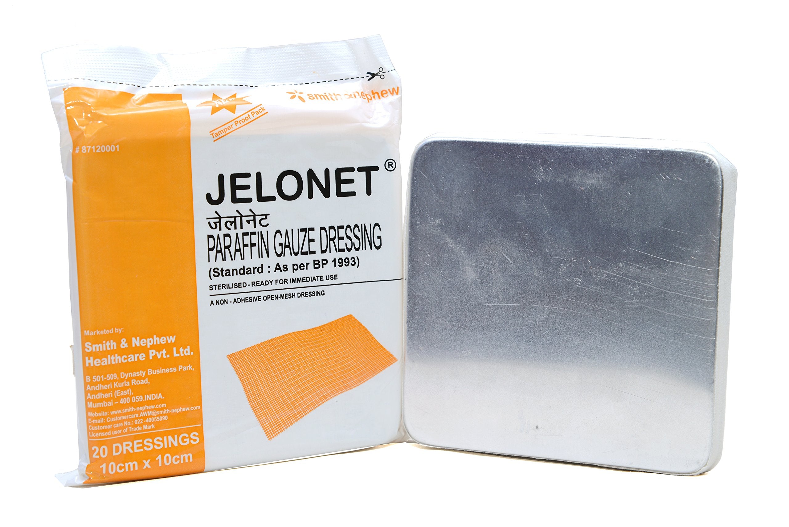 Jelonet Paraffin Gauze Dressing – Low-Adherent & Soothing Care