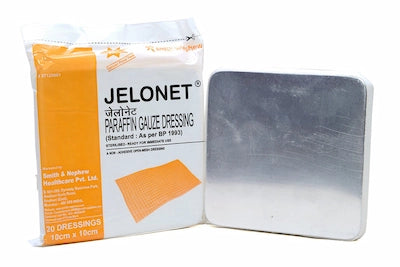 Jelonet Paraffin Gauze Dressing – Low-Adherent & Soothing Care