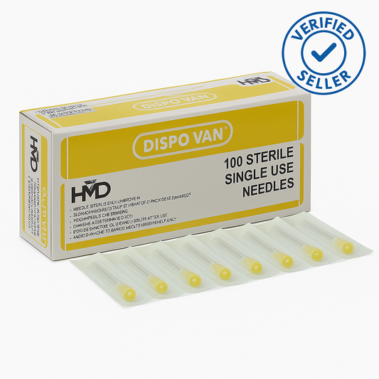 Dispovan 20G x 1.5" Needle – Pack of 100 (Sterile, Single-Use)