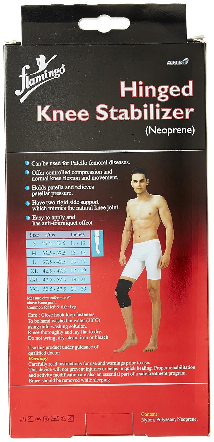 Flamingo Hinged Knee Stabilizer (Neoprene)