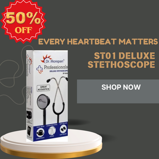 Dr.Morepen ST01 - Deluxe Stethoscope