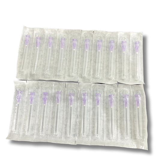 Dispovan 24G x 1" Needle – Pack of 100 (Sterile, Single-Use)