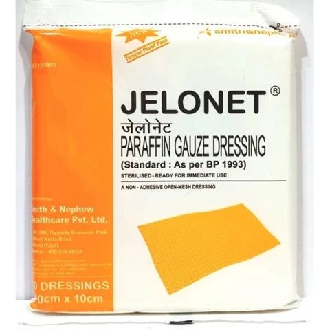 Jelonet Paraffin Gauze Dressing – Low-Adherent & Soothing Care