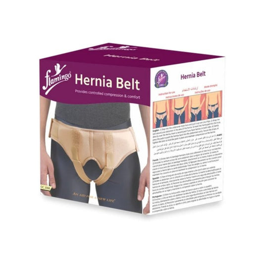 Flamingo Hernia Support Belt - Special Foam Pads