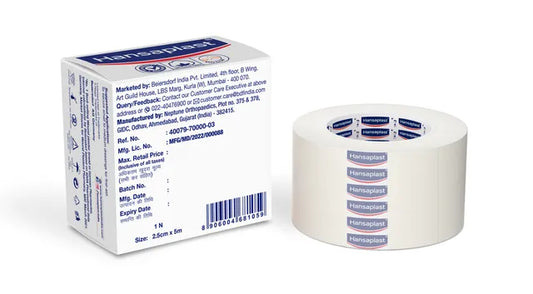 Hansaplast Cotton Fixation Tape – 24 Rolls