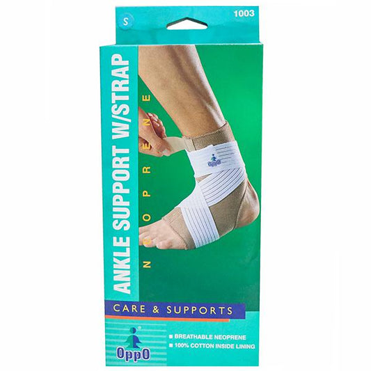 Oppo Neoprene Ankle Support with Strap