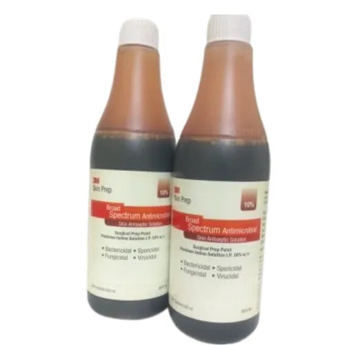 3M PVP Skin Prep Solution – Betadine 10% (500 mL)
