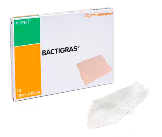 Bactigras 10x10cm – Antiseptic Paraffin Dressing