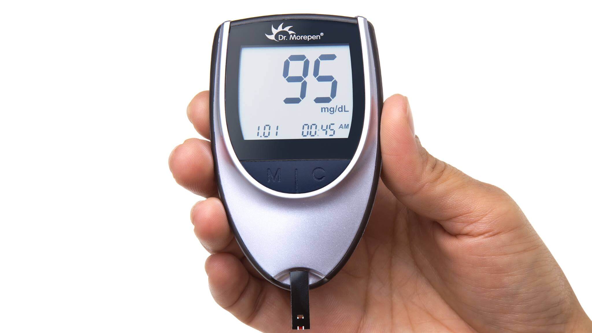Dr. Morepen BG-03 Glucometer with 25 Test Strips