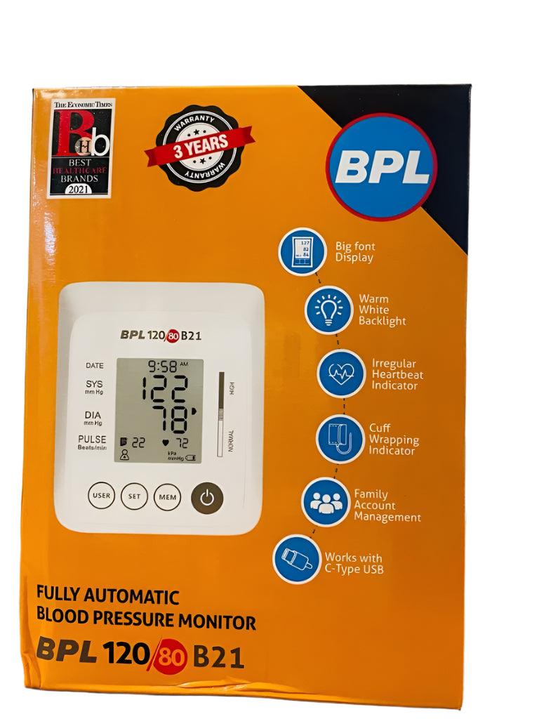 BPL Automatic Blood Pressure Monitor B21