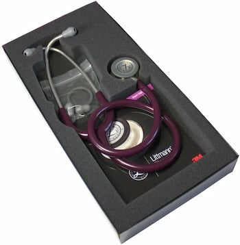 3M Littmann Classic III 5831 Stethoscope – Plum Tube, 27″