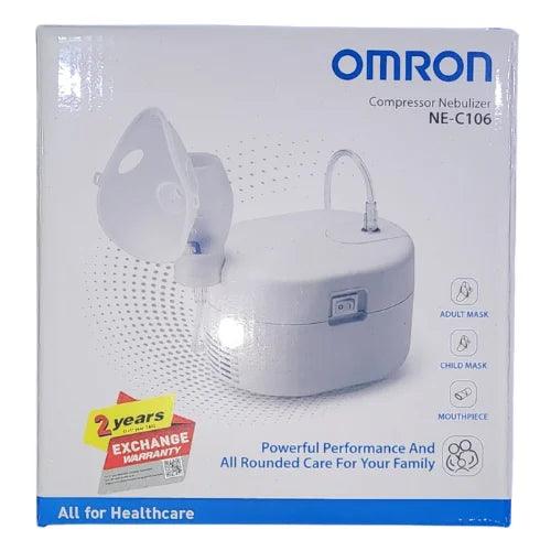 Omron NEC-106 Ultra Compact Nebulizer – Low Noise for Kids & Adults